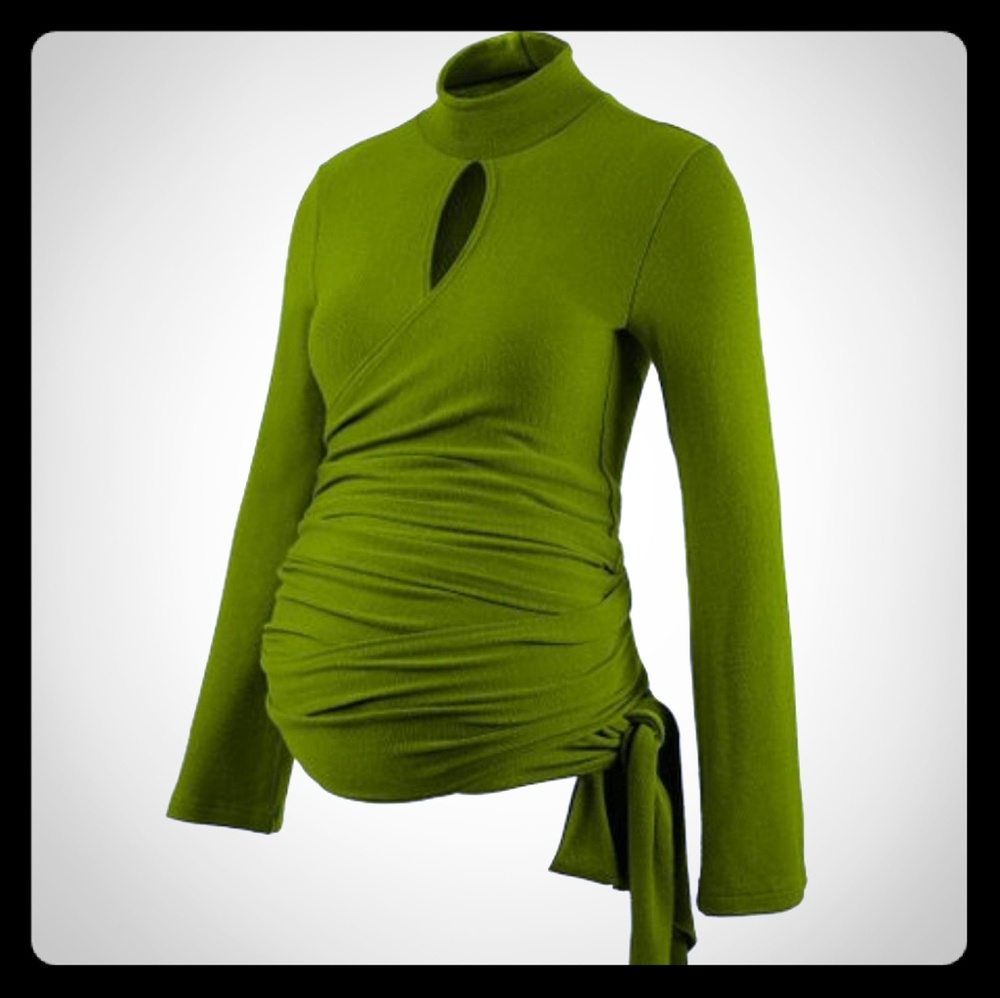 Isabella Oliver Wrap Top - Maternity